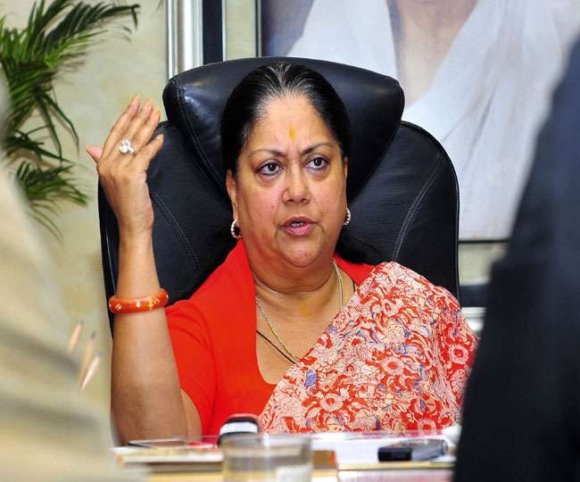 Discord within Congress, don't throw mud at BJP: Vasundhara Raje on Rajasthan crisis
